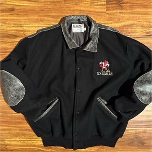 Delong Jackets & Coats Rare Vintage Delong Louisville Cardinals College Satin